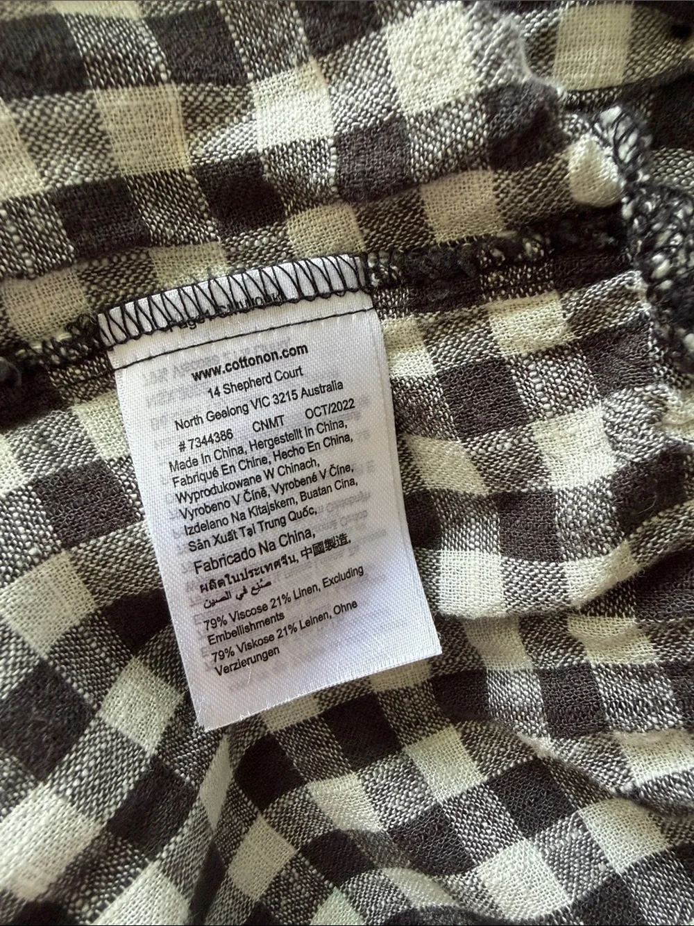 Cotton On black cream